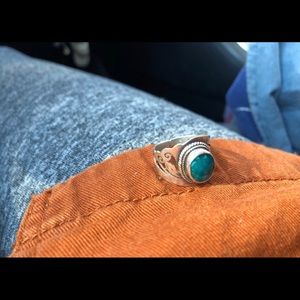 Antique turquoise ring